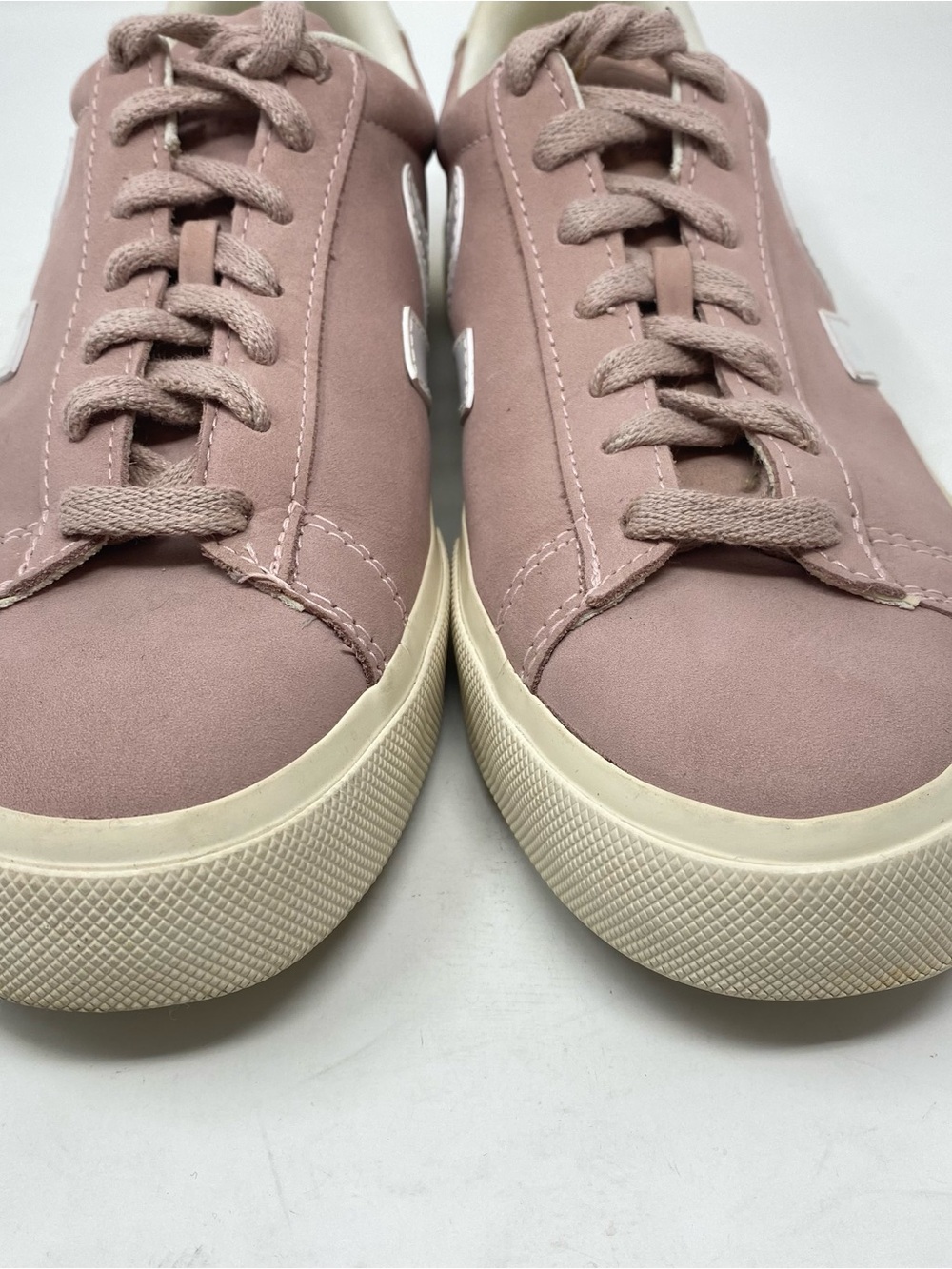 VEJA Campo Nubuck Sneakers Babe Pink White - Picture 5 of 11